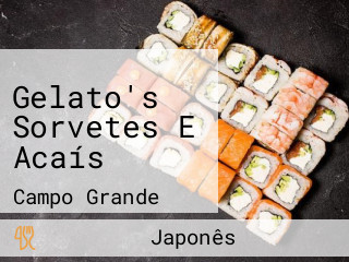 Gelato's Sorvetes E Acaís