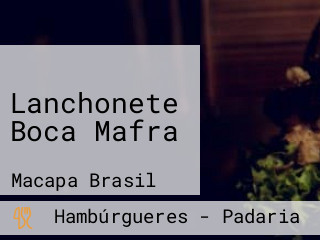 Lanchonete Boca Mafra