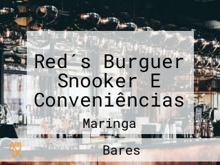 Red´s Burguer Snooker E Conveniências