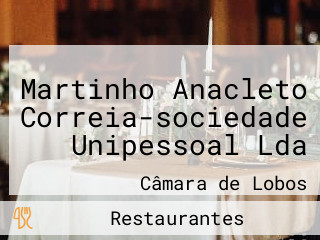 Martinho Anacleto Correia-sociedade Unipessoal Lda