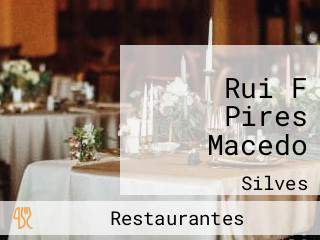 Rui F Pires Macedo