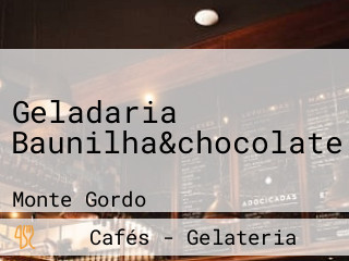 Geladaria Baunilha&chocolate