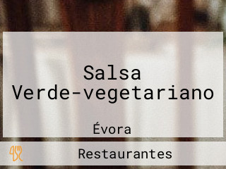 Salsa Verde-vegetariano